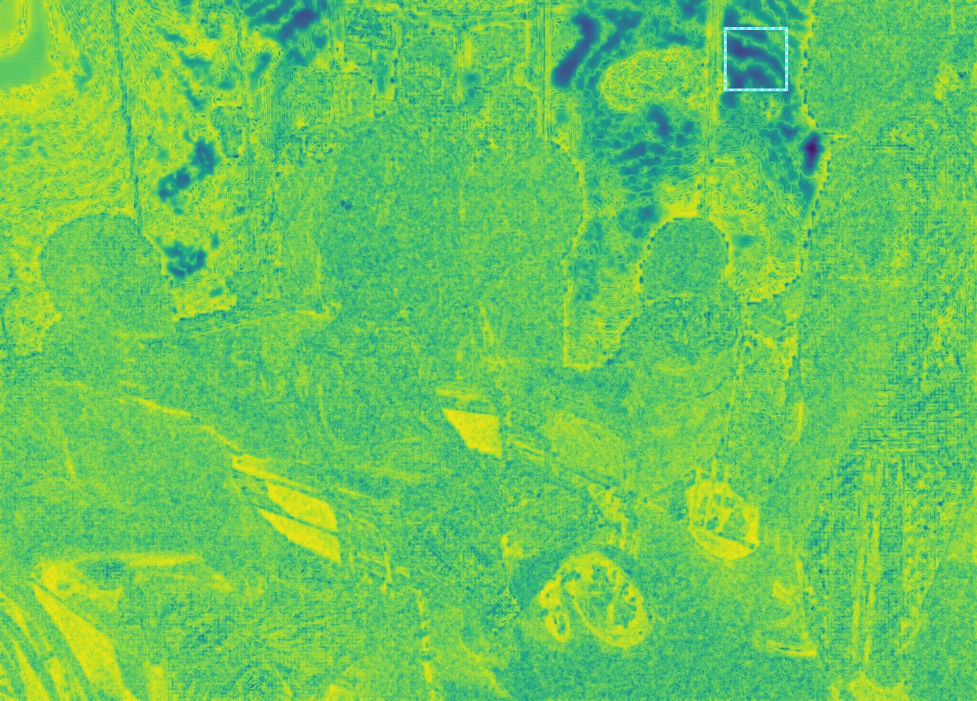 Aggregated distortion map (anisotropic)