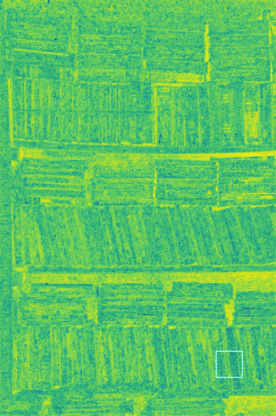Aggregated distortion map (anisotropic)